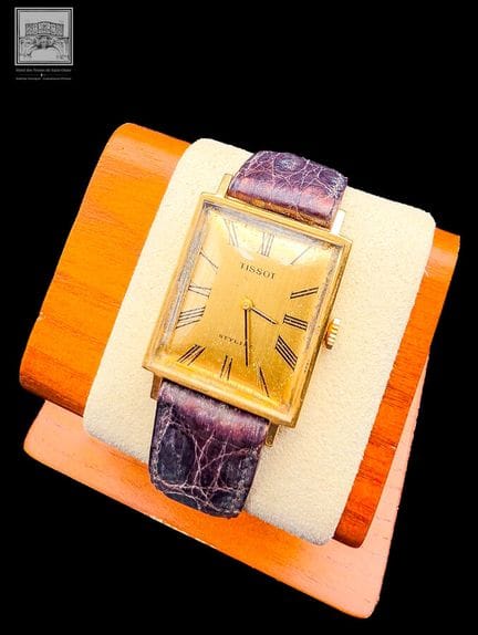 TISSOT, Montre bracelet d'homme
Or jaune 18K 750/°