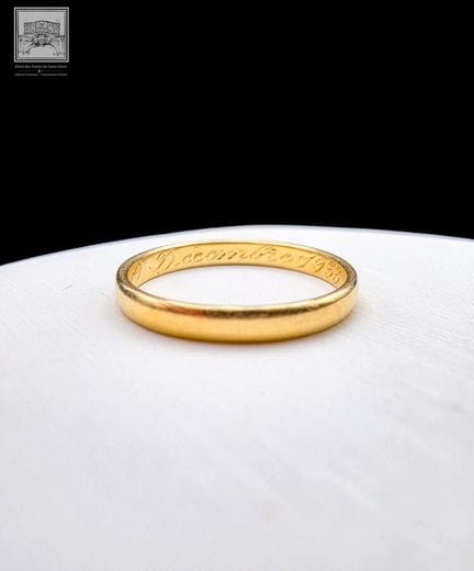 Verlobungsring aus 18 Karat Gelbgold 750/°°°
Insch