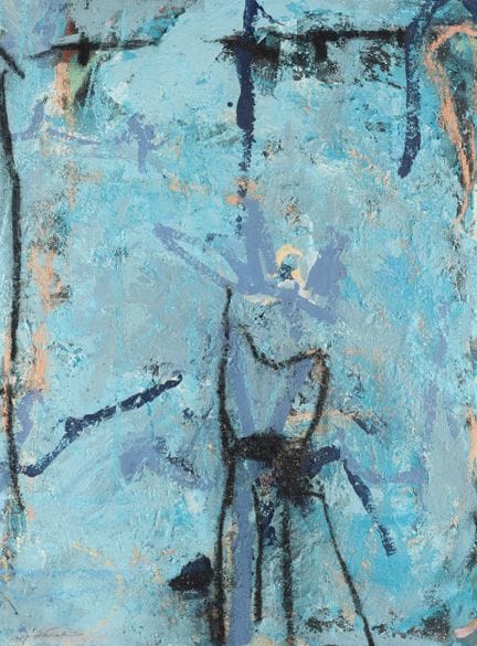 雅克·泽纳蒂（1952）
作品
布面油画，左下角签名，背面有副署并标注2001年
尺寸：130.5 