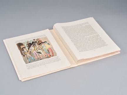 蒙特兰（亨利·德）——布雷耶（伊夫）
《动物寓言集》，Imprimatur出版社1956年版
书中配