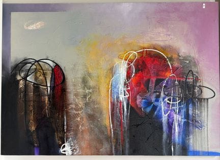 凯图-苏马迪（印度尼西亚画家，生于 1980 年）
悬崖
油画，右下方有签名
背面连署画作标题
高 