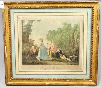 D'après Nicolas LAVREINCE (1737-1807) par C.N VARI