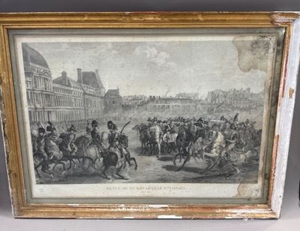 La Revista del General Bonaparte 1er Cónsul en el 