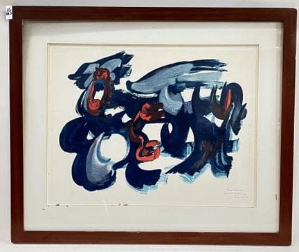 James PICHETTE (1920-1996). 
Composición abstracta