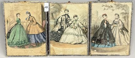 据埃洛伊兹·勒卢瓦尔（Heloise LELOIR，1820-1873）所述
《LE BON TON