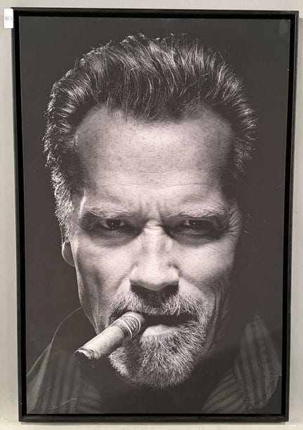 Arnold SCHWARZENEGGER 
Stampa su tela 
A 89 x L 59
