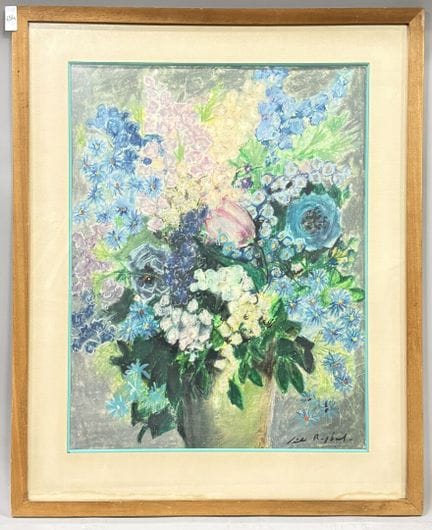 莉莉·拉普博？
花束
油画
右下角有签名
高 63 × 宽 49 厘米
(654)