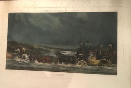 基于 C.C HENDERSEN
洪水
石版画 
74x50
褪色和污渍
(REF 104)