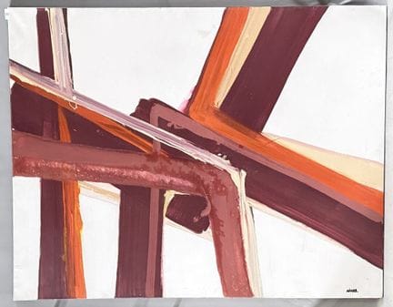 Jean-Pierre RIVES (1952-)
Composición abstracta 
Ó