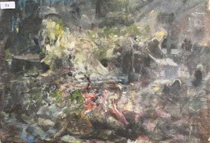 保罗-普雷沃特（1879-1961）
神奇的捕鱼 
胶合板上的油画 
60x39
库存编号 173
