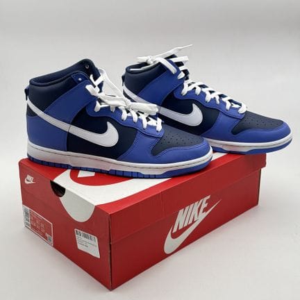 NIKE 
Paire de baskets DUNK HI RETRO MEDIUM BLUE M
