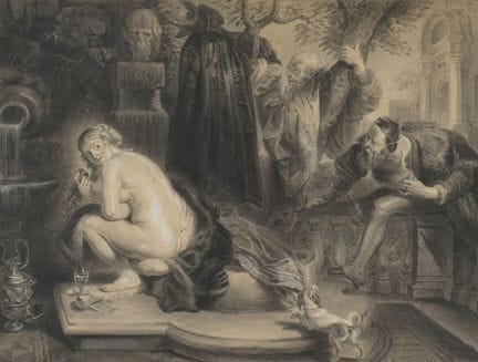 École ALLEMANDE du XIXe siècle,  
d'après Pierre P