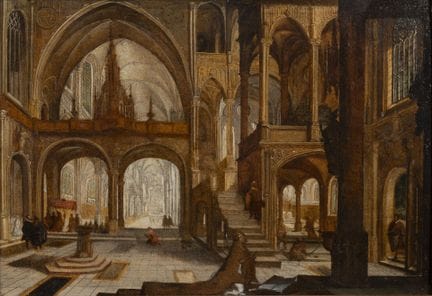 Hendrik II van STEENWIJK (1580-1640)
Intérieur d'é