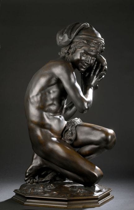 Jean-Baptiste CARPEAUX (1827- 1875)
Figure en bron