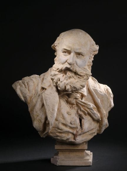 Jean-Baptiste Carpeaux (1827-1875)
Buste en terre 