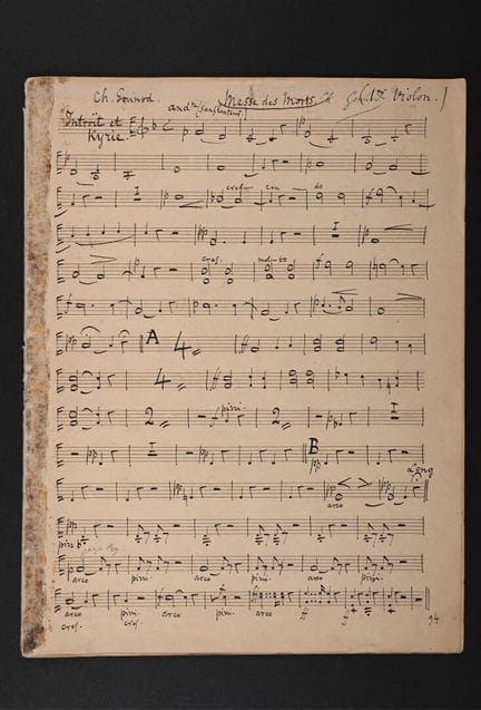 GOUNOD Charles (Paris, 1818 - id., 1893), composit