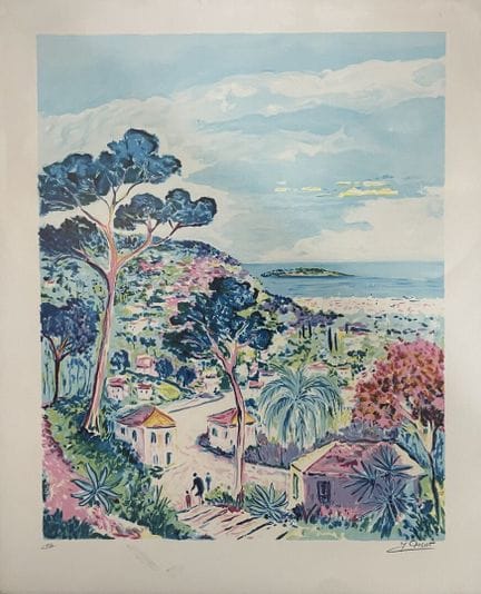 Jean-Claude PICOT (1933-2020)
Paysage du Midi
Lith