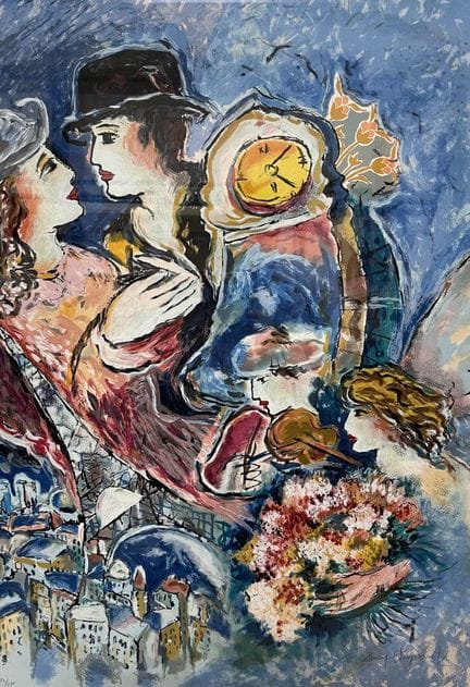 Zamy STEYNOVITZ (1951-2000)
Couple 
Lithographie s