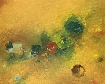 Ecole contemporaine
Nature morte aux fruits
Huile 