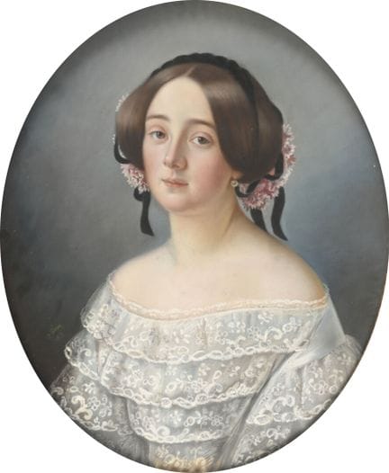 Augusta WARIN
(Active vers 1850)
Portrait de Madam