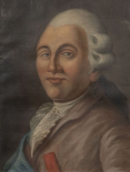 École FRANÇAISE vers 1900 
Portrait de Louis XVI
T