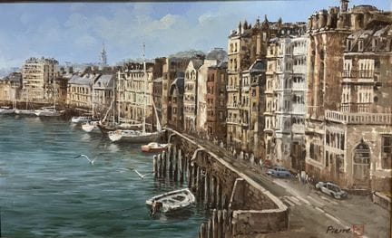Ecole française de la fin du XXème siècle 
Le port