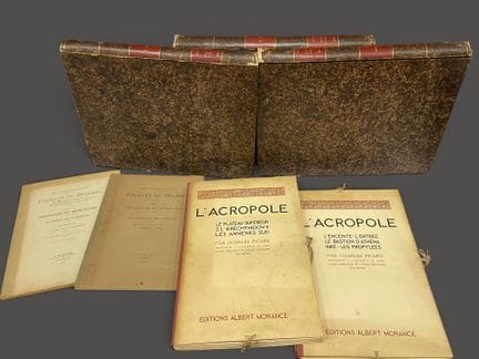 Lot de livres reliés et brochés : 
Abel  BLOUET, "