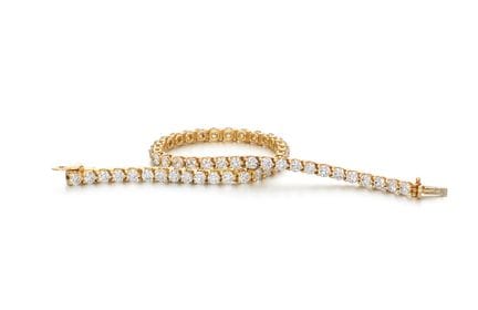 CARTIER

Titolo: Elegante bracciale Tennis.
Proven