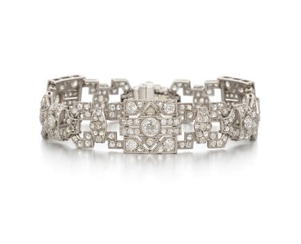BRACCIALE CON DIAMANTI IN STILE ART DÉCO

Provenie