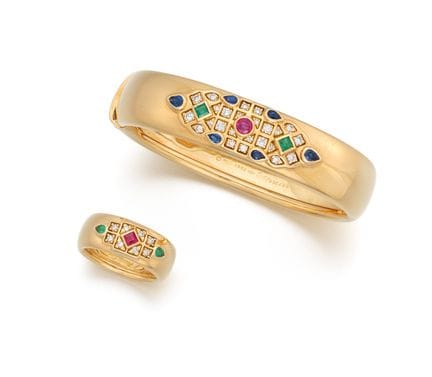 CARTIER

Titolo: Set bizantino con pietre preziose