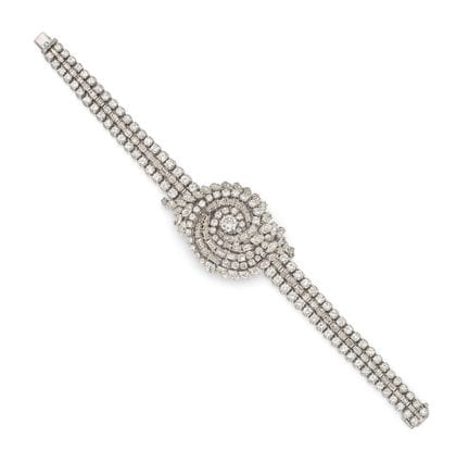 BRACCIALE VINTAGE CON DIAMANTI

Provenienza: presu