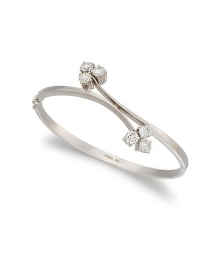BRACCIALE CON DIAMANTI

Provenienza: Germania, Wup