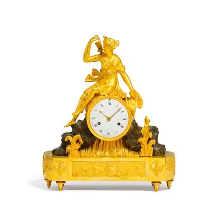 CACHARD, GASPARD
Paris

Titre : Horloge en bronze 