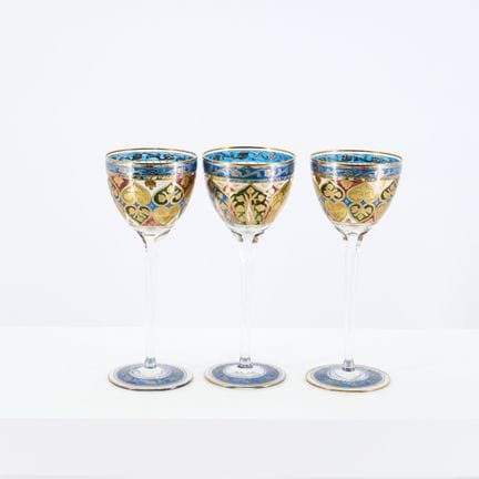 HECKERT, FRITZ

Titre : Trois verres à vin « Jodph