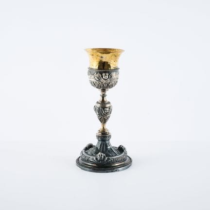 TURIN

Titre : Calice de messe en argent avec putt