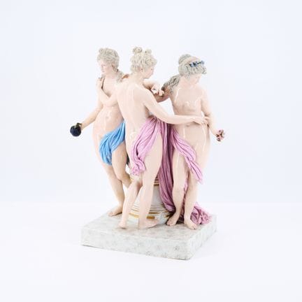 MEISSEN

Titre : Ensemble en porcelaine représenta