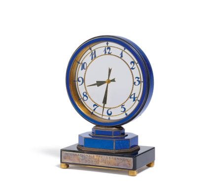 HOF, ALFRED
Genève

Titre : Horloge de table « Bra