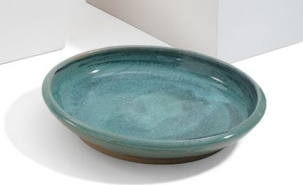 GRAND BOL EN CÉRAMIQUE À GLAÇURE BLEUE
1951 Séoul
