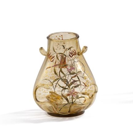 GALLÉ, ÉMILE
Nancy

Titre : Vase en verre « Lys ».