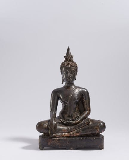 THAÏLANDE

Titre : Bouddha en bronze à Maravijaya.