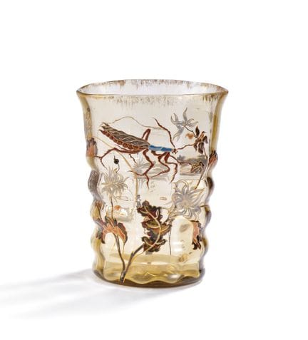 GALLÉ, ÉMILE
Nancy

Titre : Vase en verre « Mante 