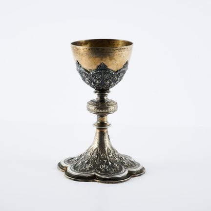 FRANCE

Titre : Calice de messe en argent orné de 