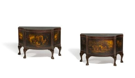 ANGLETERRE

Titre : Paire de commodes exceptionnel