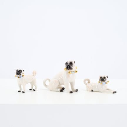 MEISSEN

Titre : Trois figurines miniatures en por