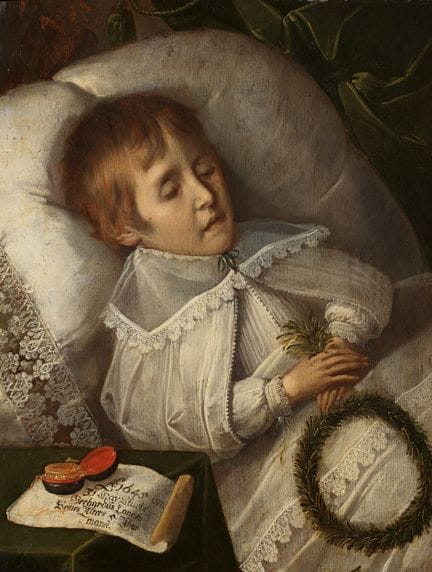 GERMAN SCHOOL
17th century

Title: Five-Year-Old G
