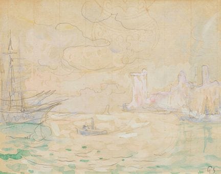 SIGNAC, PAUL
1863 París–1935 París

Título: Marsel