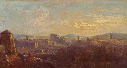 ENGLISH SCHOOL
19th century

Title: View of Edinbu