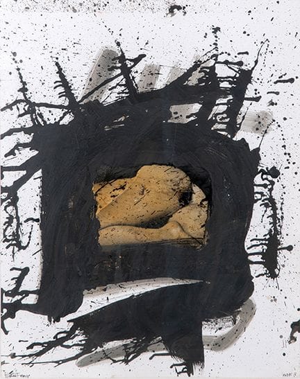 豪梅·梅斯特雷斯·埃斯塔图斯 
 巴塞罗那 1949 
 
 《裸体3》 2008 
 纸本油画 
