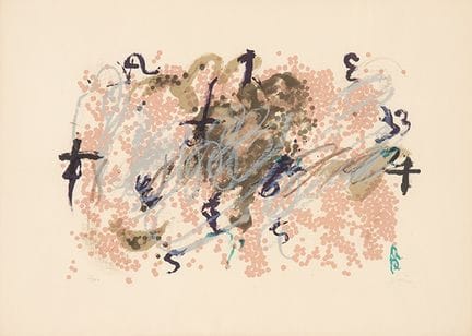 ANTONI TÀPIES 
 Barcelona 1923–2012 
 
 Fregoli. 1