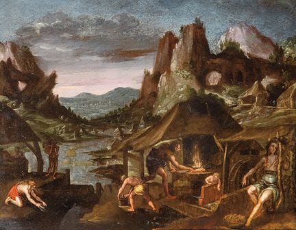 École flamande, XVIIe siècle 
 
 Les descendants d